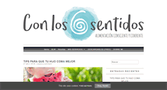 Desktop Screenshot of conlos6sentidos.com